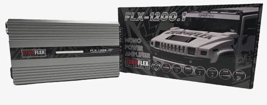 FLX1200.1 1 x 1200w @ 1ohm Amplifier with Bass controller