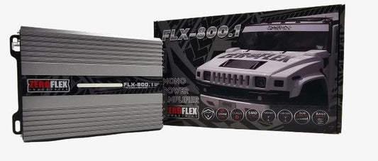 FLX800.1 1 x 800w @ 1ohm Amplifier with Bass controller