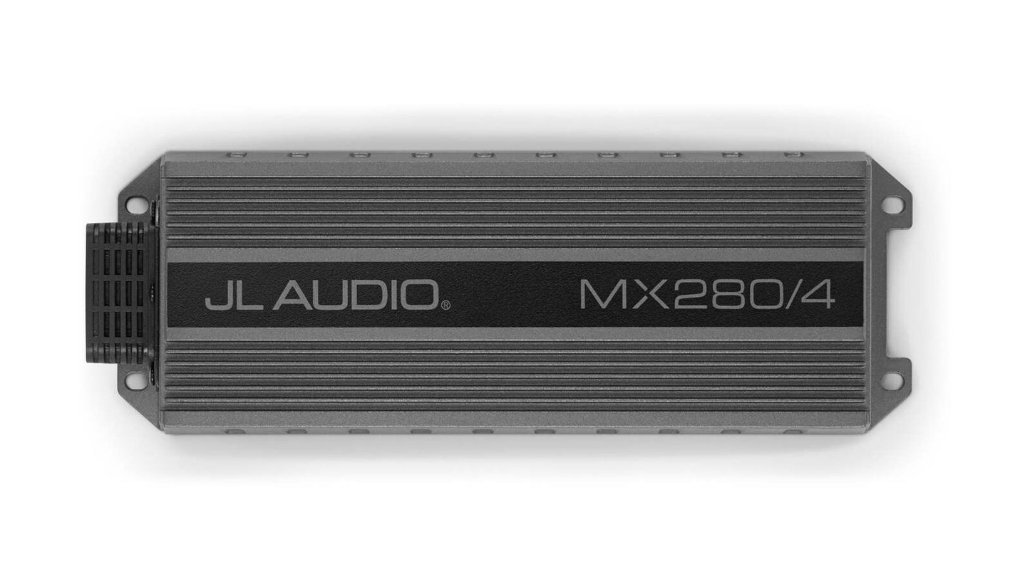 4 Ch. Class D Full-Range Amplifier, 280 W