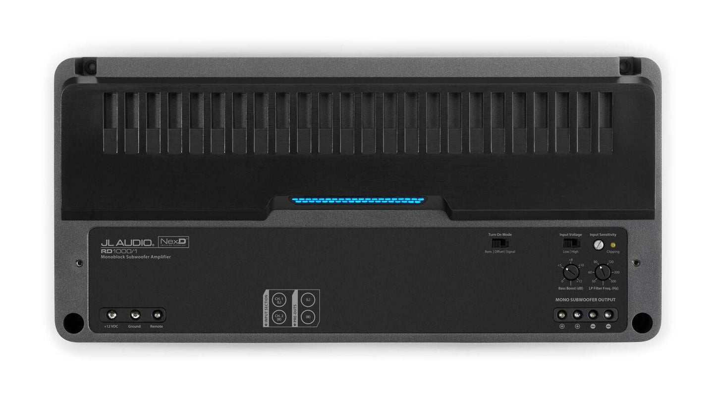 Monoblock Class D Subwoofer Amplifier, 1000 W