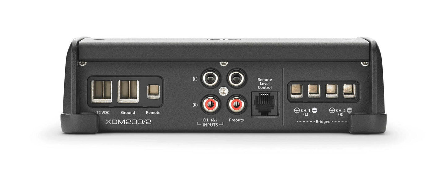 2 Ch. Class D, Full-Range Car/Marine Amplifier, 200 W