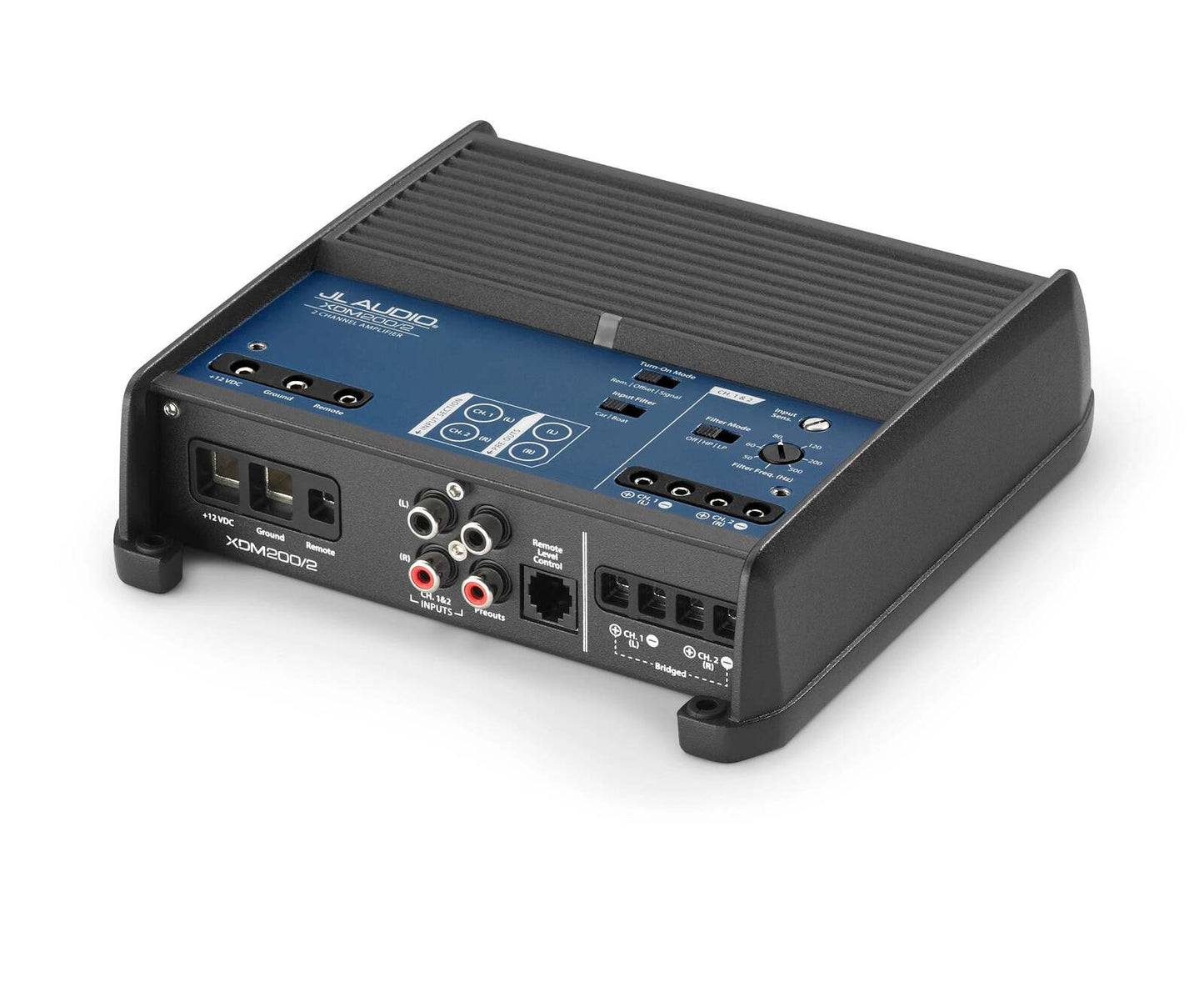 2 Ch. Class D, Full-Range Car/Marine Amplifier, 200 W