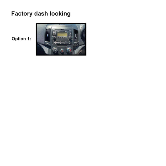 Hyundai i30 2007-2012 Manual A/C