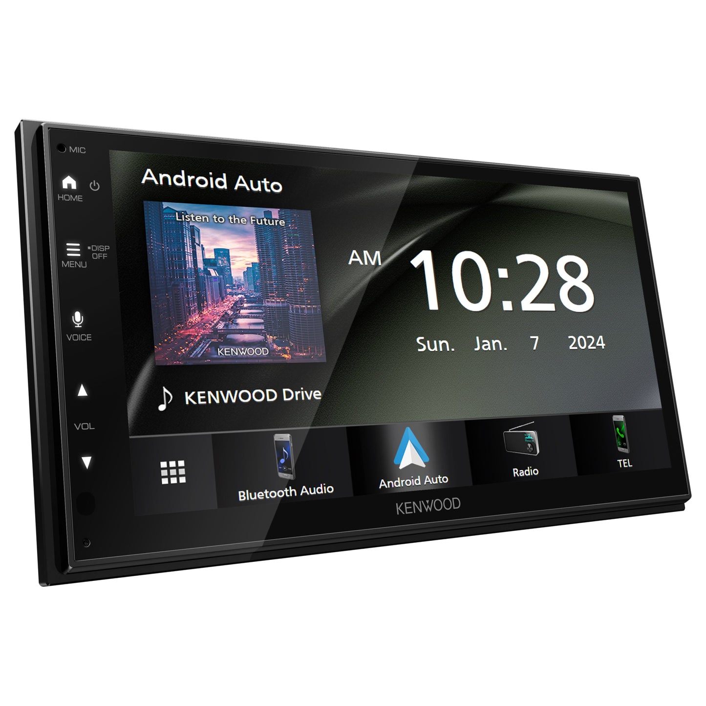 Kenwood Digital Multimedia Receiver with 6.8″ Display