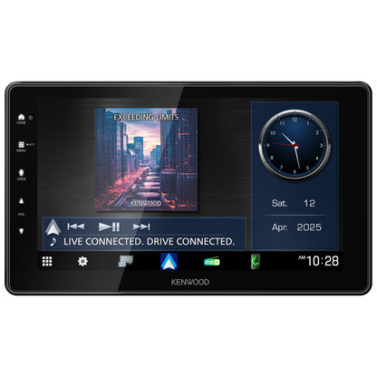 Kenwood DMX7509XDS 9" HD Capacitive Floating Display AV Receiver Wireless CarPlay and Android Auto