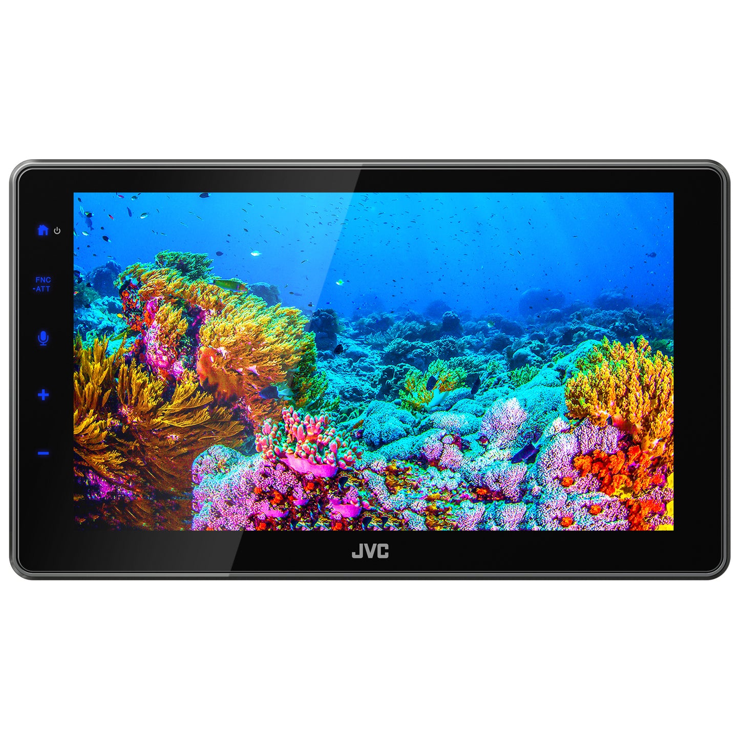 JVC KW-Z900W 9" HD Capacitive Floating Display AV Receiver Wireless CarPlay and Android Auto