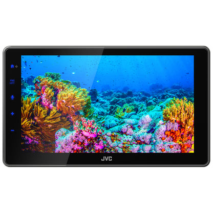 JVC KW-Z900W 9" HD Capacitive Floating Display AV Receiver Wireless CarPlay and Android Auto