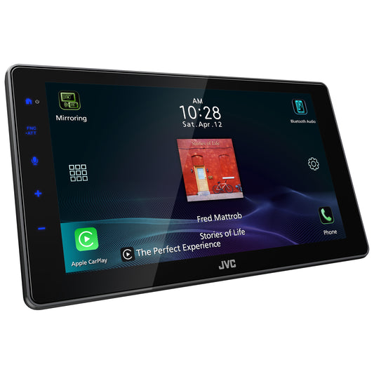 JVC KW-Z900W 9" HD Capacitive Floating Display AV Receiver Wireless CarPlay and Android Auto