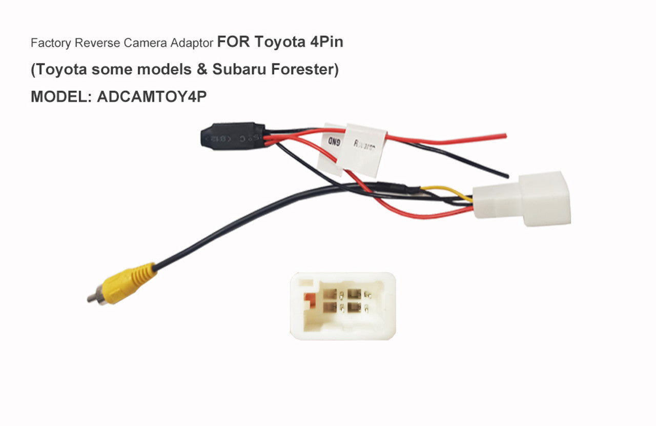 Toyota and Subaru (Various Models) Head Unit Harness
