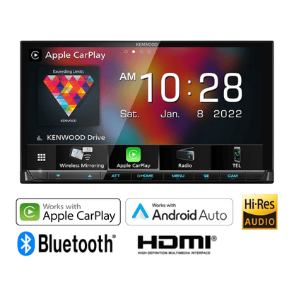 Kenwood Digital Multimedia Receiver with 7.0″ Display