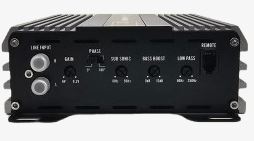 FLX800.1 1 x 800w @ 1ohm Amplifier with Bass controller