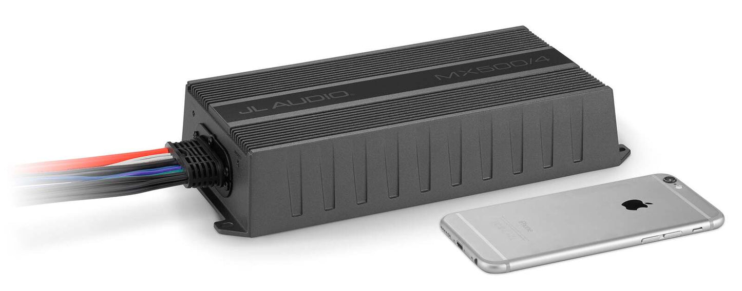 4 Ch. Class D Full-Range Amplifier, 500 W