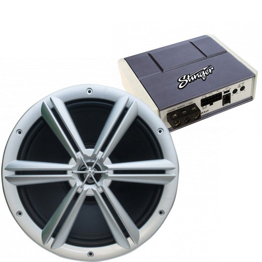 Stinger PowerSports Amp/Subwoofer Pack