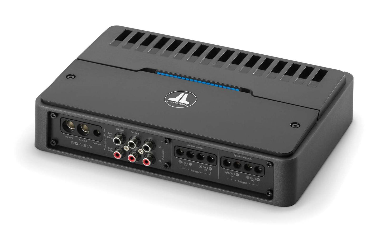 4 Ch. Class D Full-Range Amplifier, 400 W