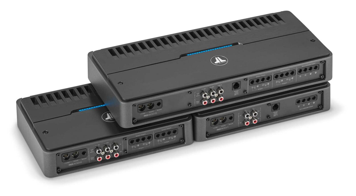 4 Ch. Class D Full-Range Amplifier, 400 W
