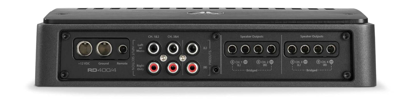 4 Ch. Class D Full-Range Amplifier, 400 W