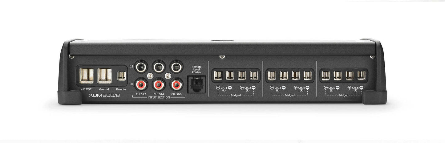6 Ch. Class D, Full-Range Car/Marine Amplifier, 600 W