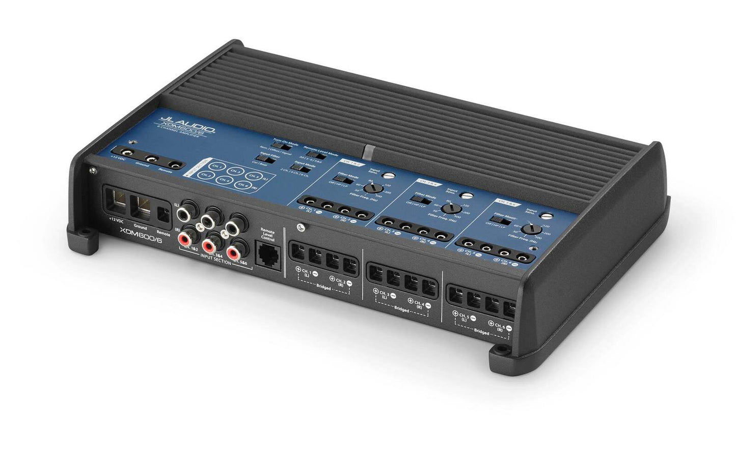 6 Ch. Class D, Full-Range Car/Marine Amplifier, 600 W